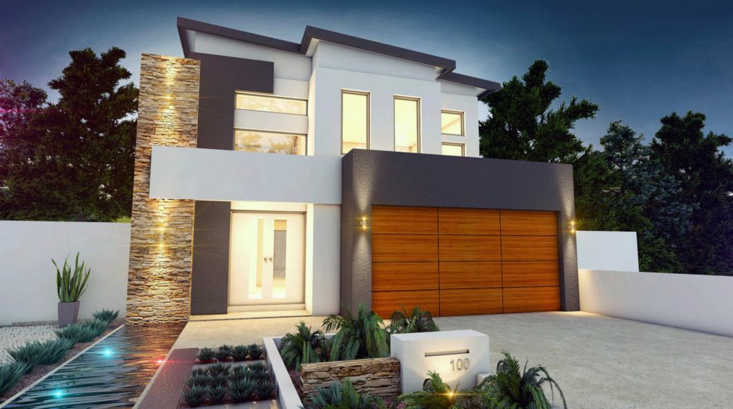 Casas de dos pisos modernas