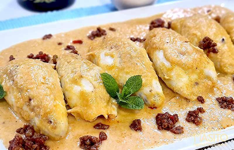 Calamares rellenos de carne