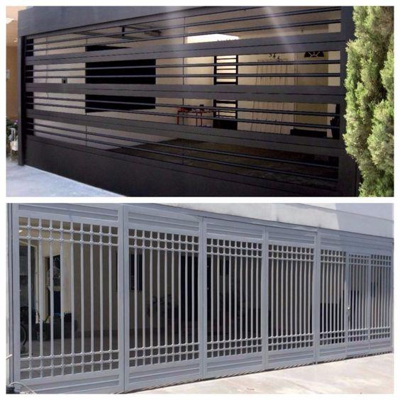 Modelos de rejas para puertas de entrada