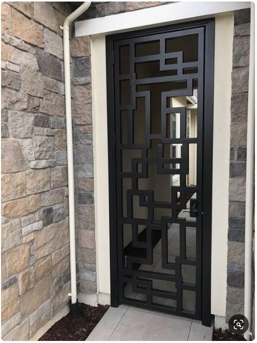 Ideas de rejas para puertas principales