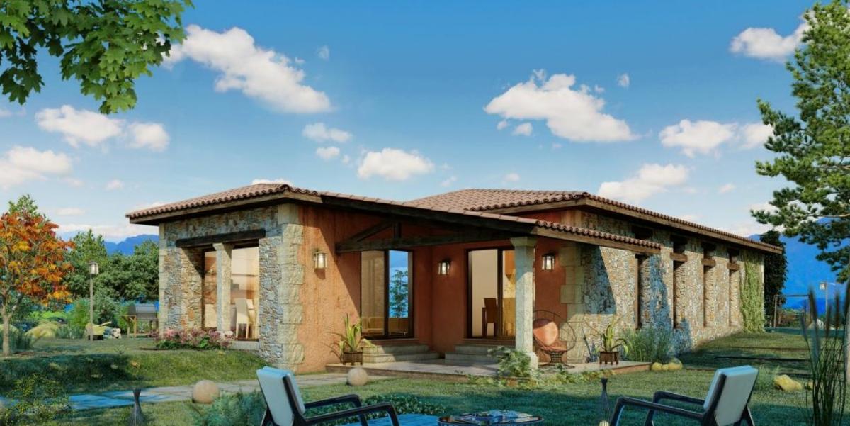 Modelos de casas rusticas de campo de un piso