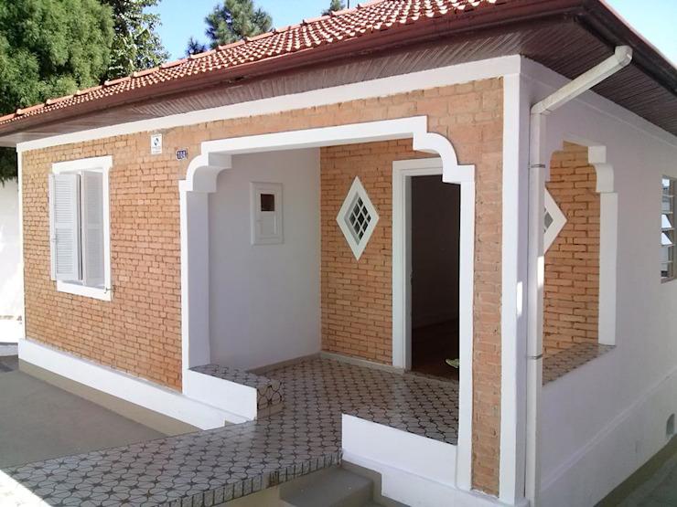 Fachadas de casas rústicas de ladrillo