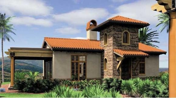 Fachadas de casas rústicas de dos pisos