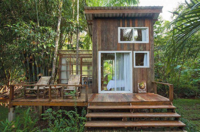 Diseños de casas rústicas estilo resort