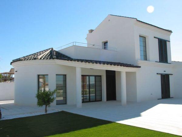 Modelos de casas con teja negra