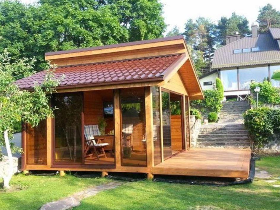 Diseños de casas pequeñas con tejas