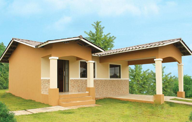 Fachadas de casas sencillas con teja