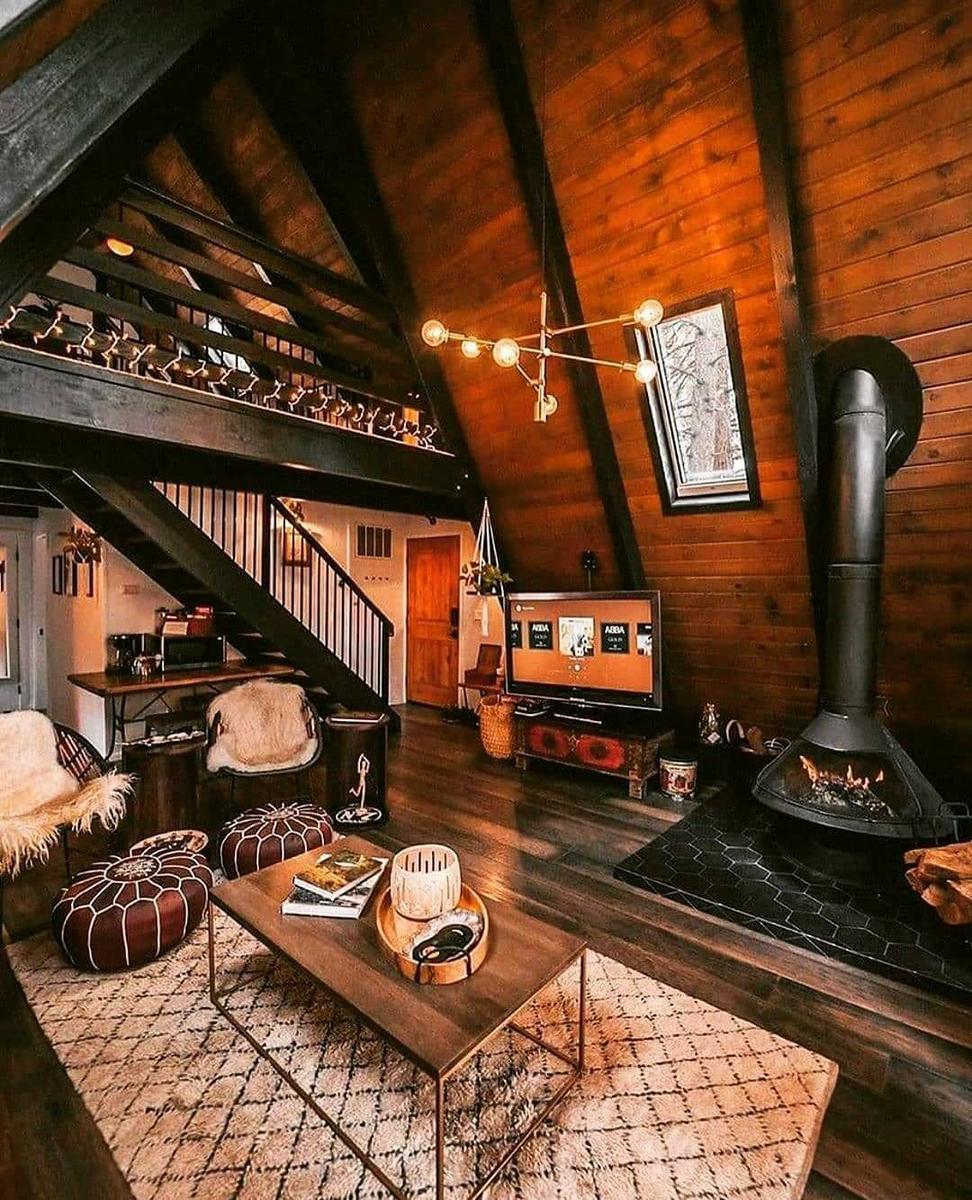 Interiores para el diseño de casas rústicas