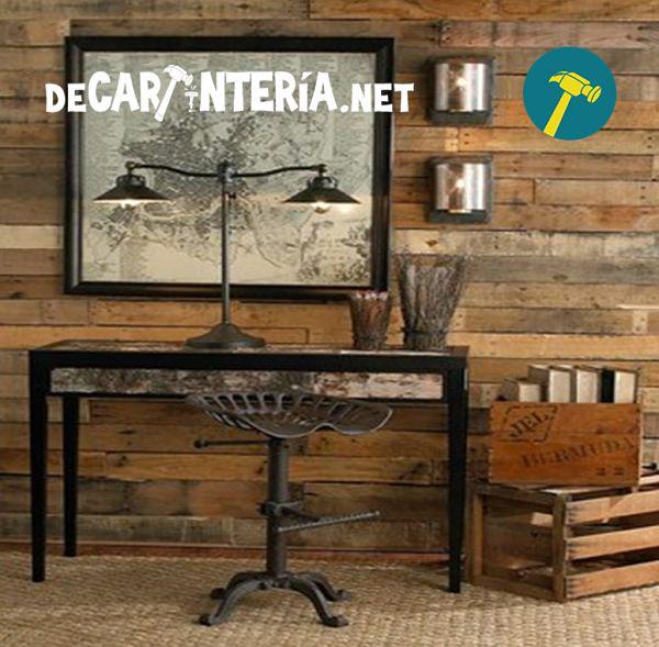 Pared-de-palets-en-oficina