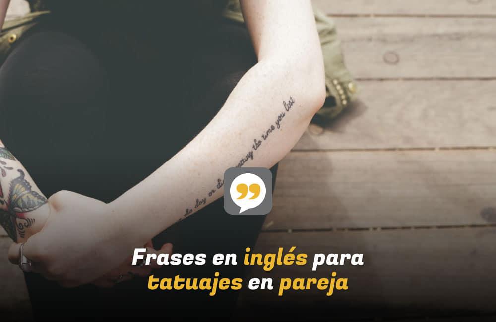 Frases en inglés para tatuajes en pareja