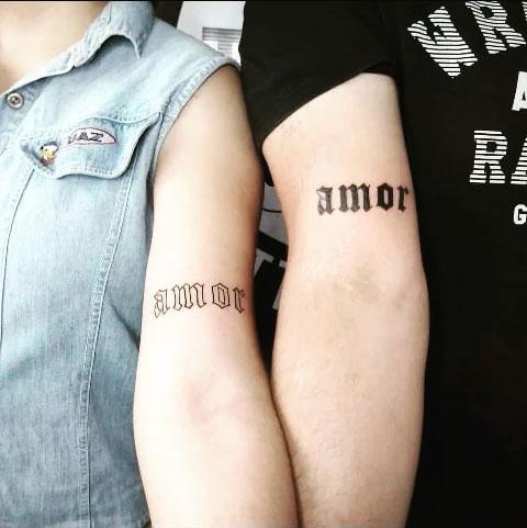Amor - frases para tatuajes en pareja