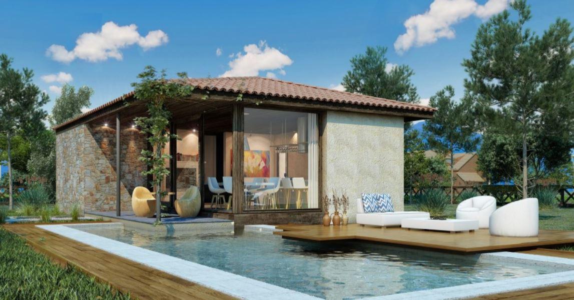 Diseños de casas rústicas modernas pequeñas