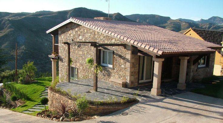 Techos de teja en casas rústicas