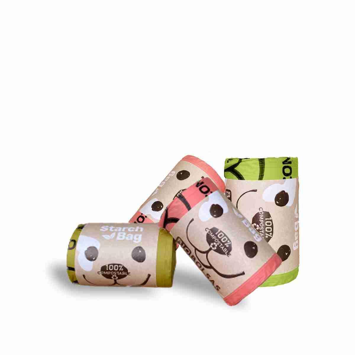 bolsas compostables para cacas de perro