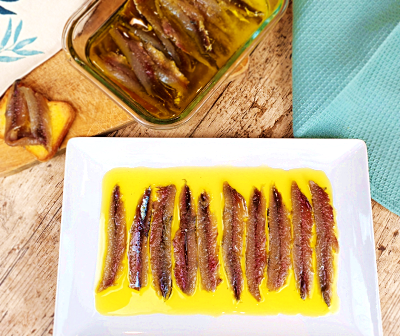 anchoas en salazon caseras