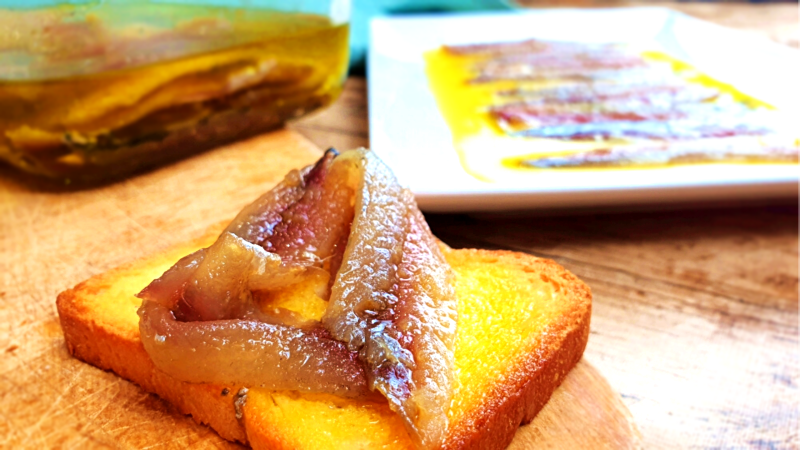 anchoas en salazon caseras