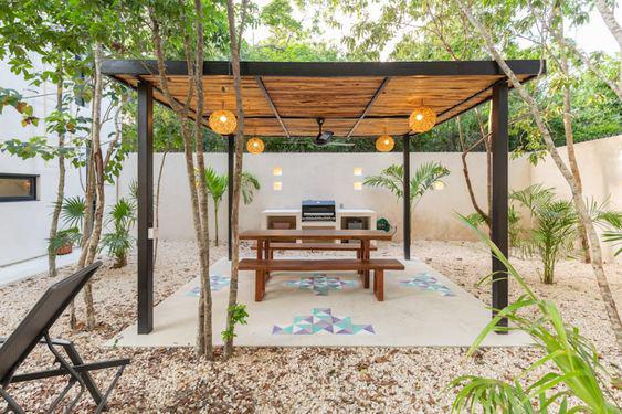 Toque campirano y tropical