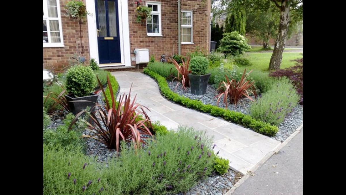 Ideas para jardines frontales en casas tradicionales