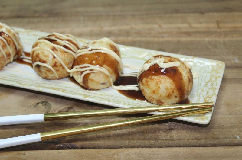 Takoyaki de pulpo a la gallega