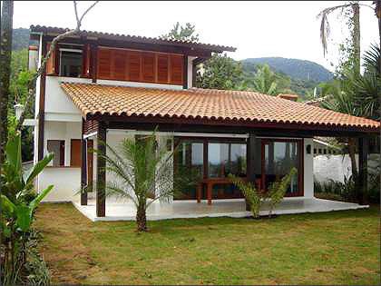 Modelos de casas de teja estilo rústico