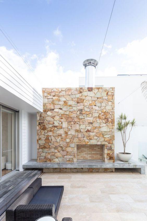 Casas con revestimientos