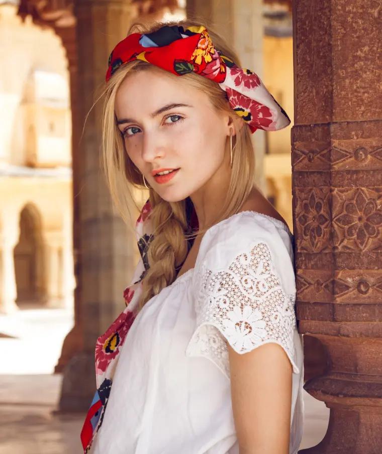 diadema peinado primavera verano