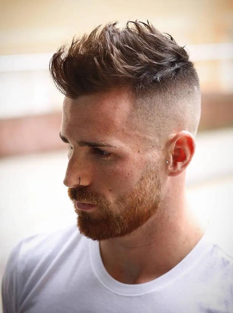 corte socavado moda hombre