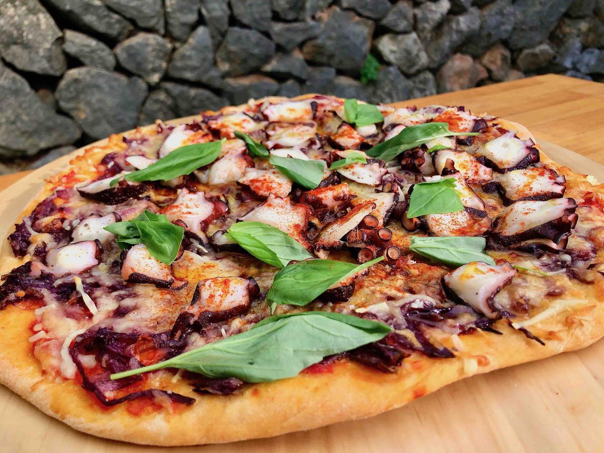 PIZZA DE PULPO