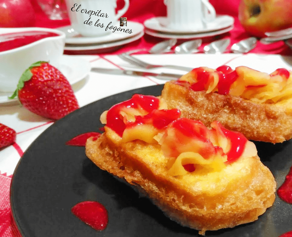 torrijas de chocolate