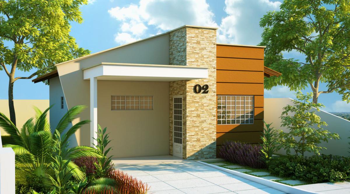 Casas simples sin cochera