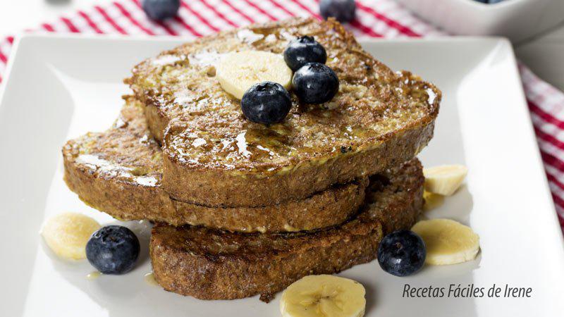 como se hacen tostadas francesas receta o torrijas francesas o pain perdu