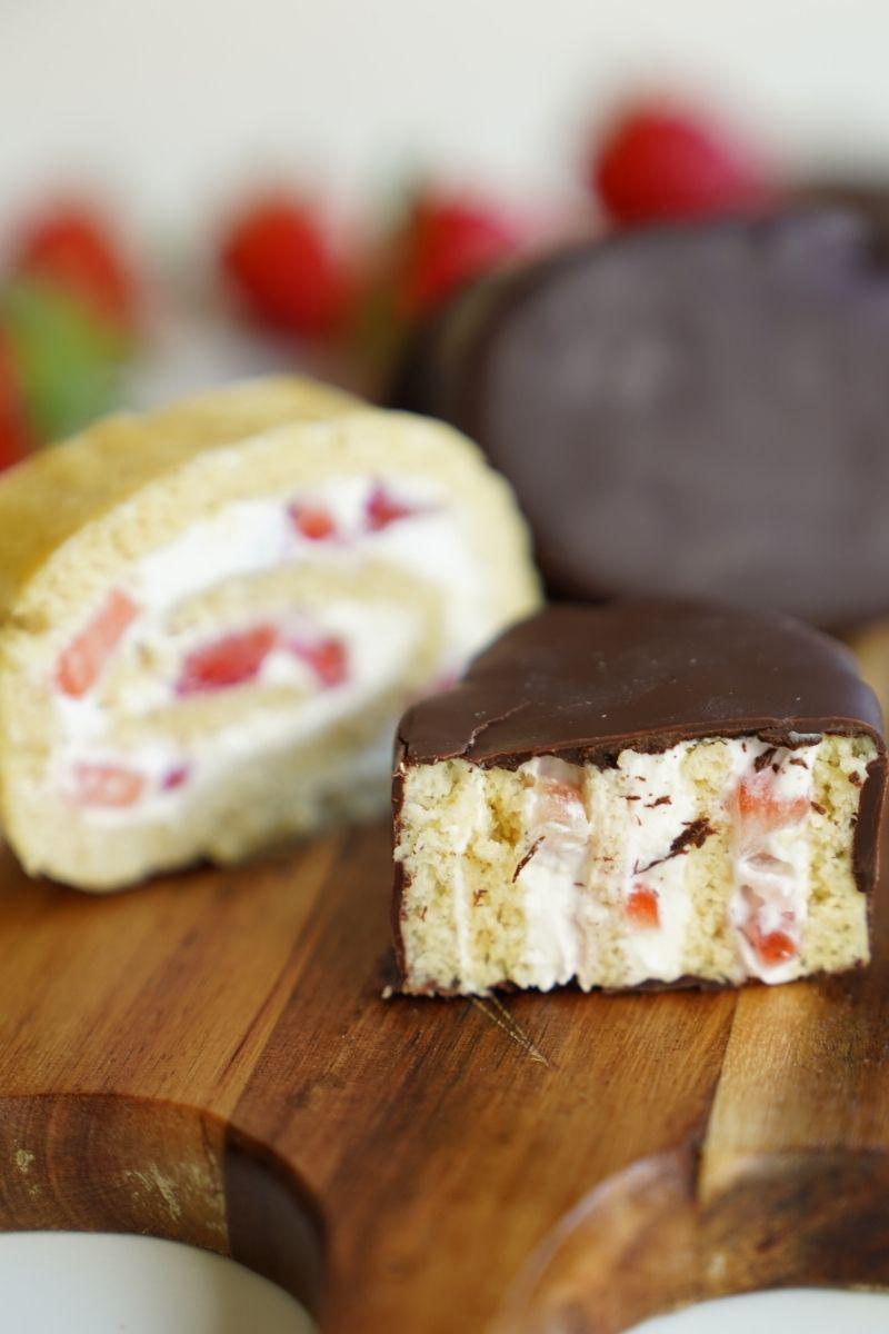 Phoskitos cheesecake con fresas