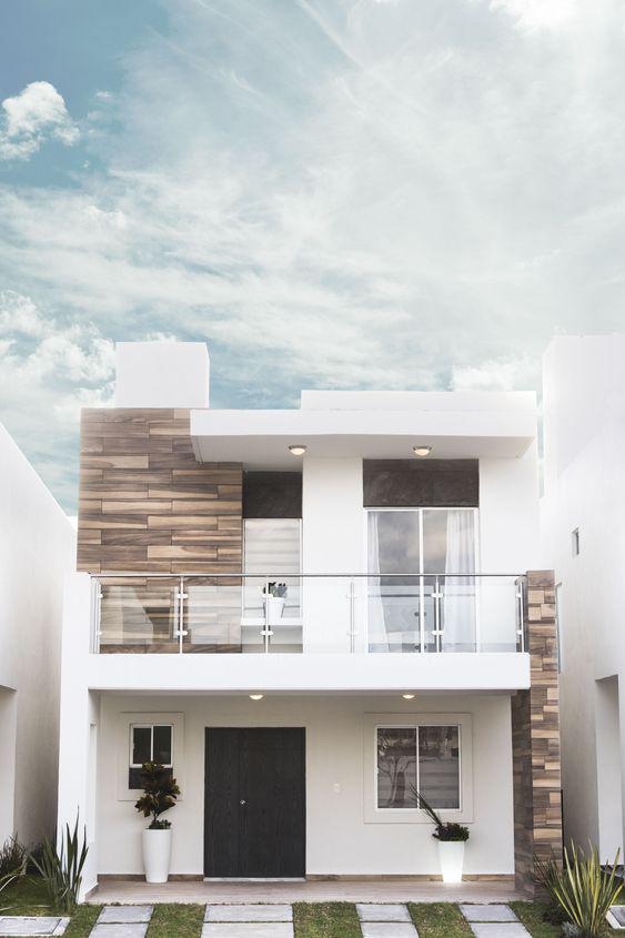 Casas modernas de dos pisos