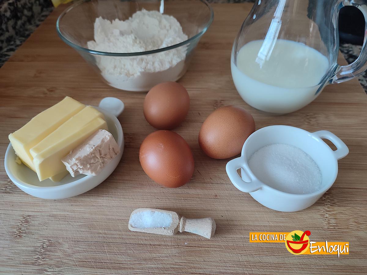 Ingredientes Babá al ron