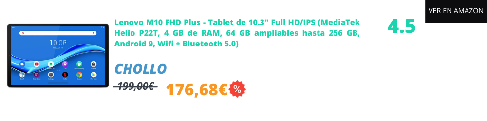 Mejor tablet calidad precio