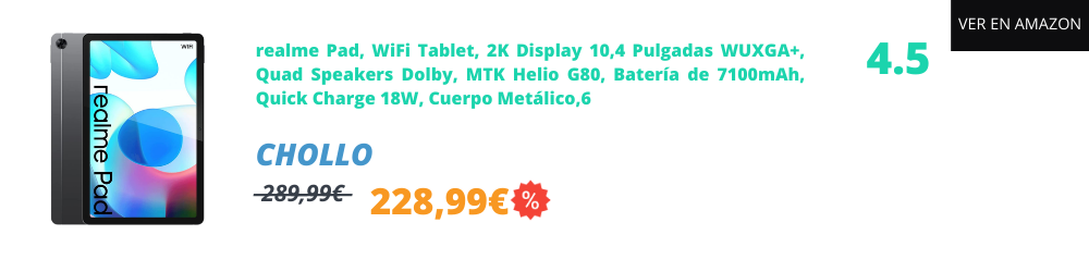 Mejor tablet calidad precio