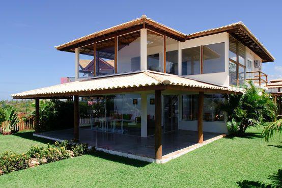 Diseños de casas de campo de dos pisos