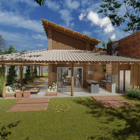 Diseños de casas de campo rústicas