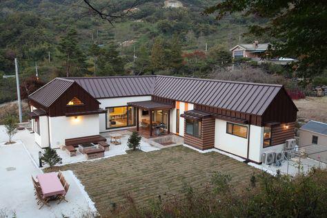 Ideas de casas de campo de un piso