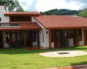 Ideas increíbles de casas de campo con techos de teja