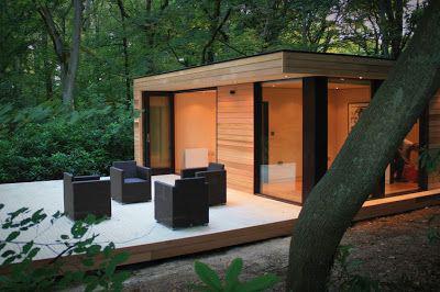 Cabañas estilo minimalista