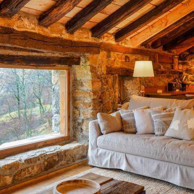 Diseños de cabañas rusticas de piedra