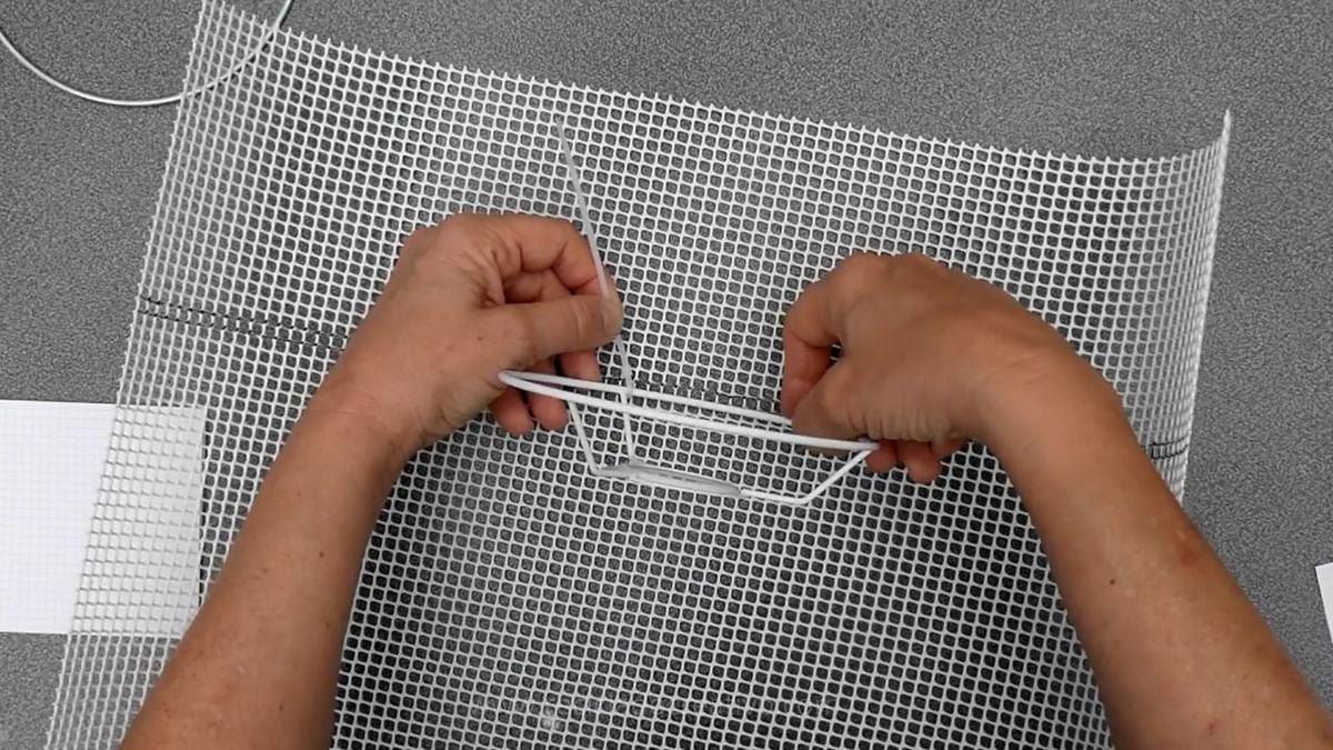 Lámpara reciclando plástico de bolsas o embalaje. Estilo nórdico Ikea Onda