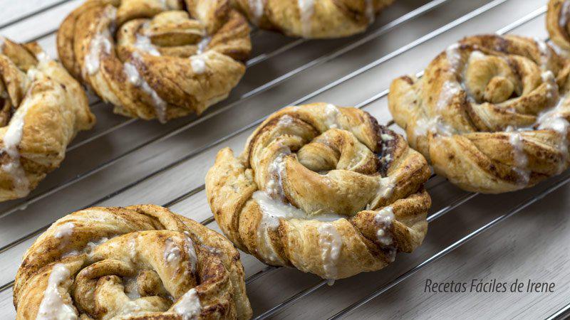 rolls de canela exprés o cinnamon rolls