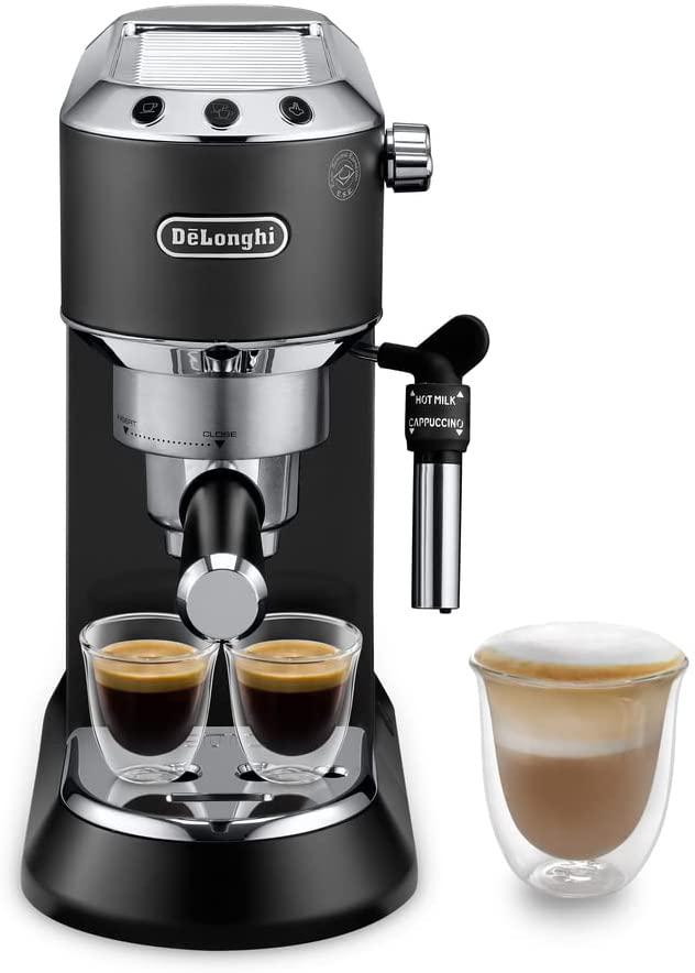 De'longhi Dedica - Cafetera de Bomba de Acero Inoxidable