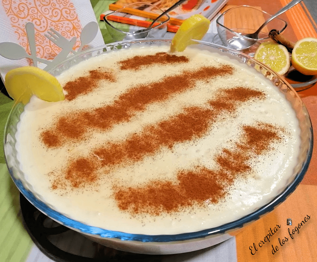 arroz con leche condensada