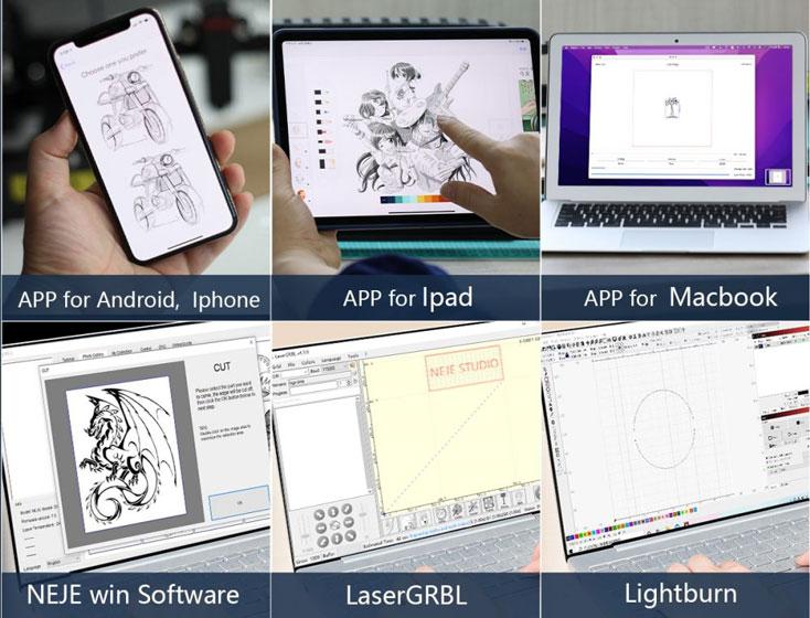 NEJE 3 Pro - Software