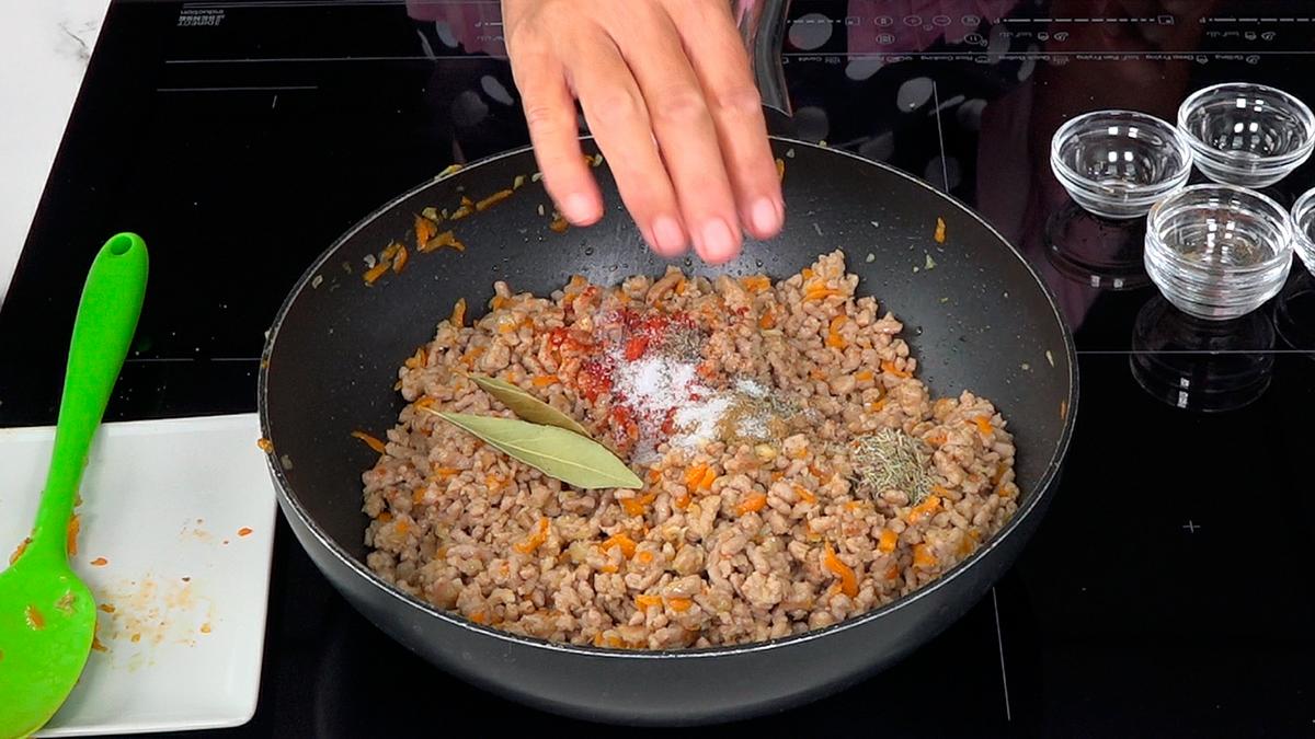 PASTEL DE CARNE CON PATATAS Y VERDURAS - Loli Domínguez - Foto 9