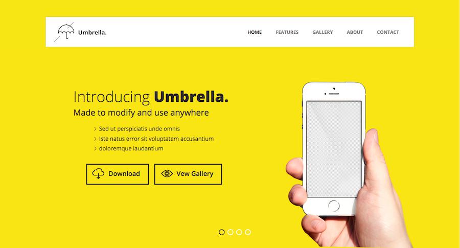 landing page sencillas