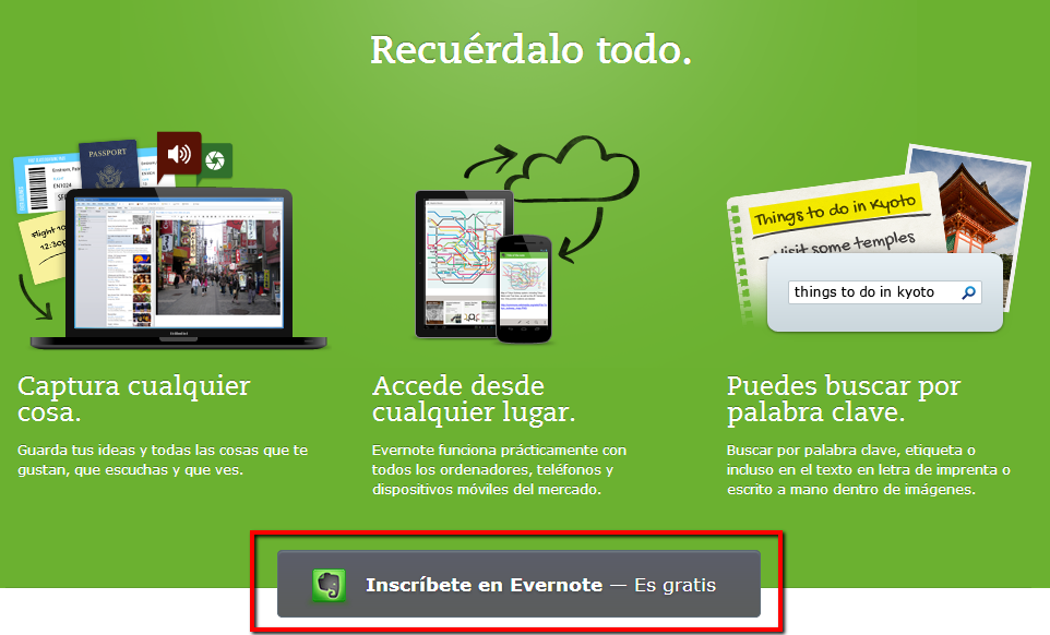 landing page llamada a la acción